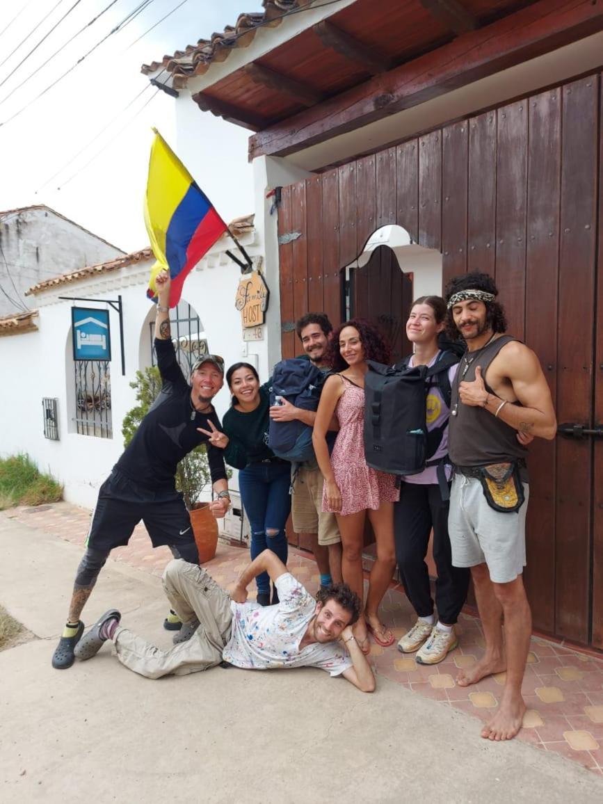 Family Host Hostel Villa de Leyva Εξωτερικό φωτογραφία